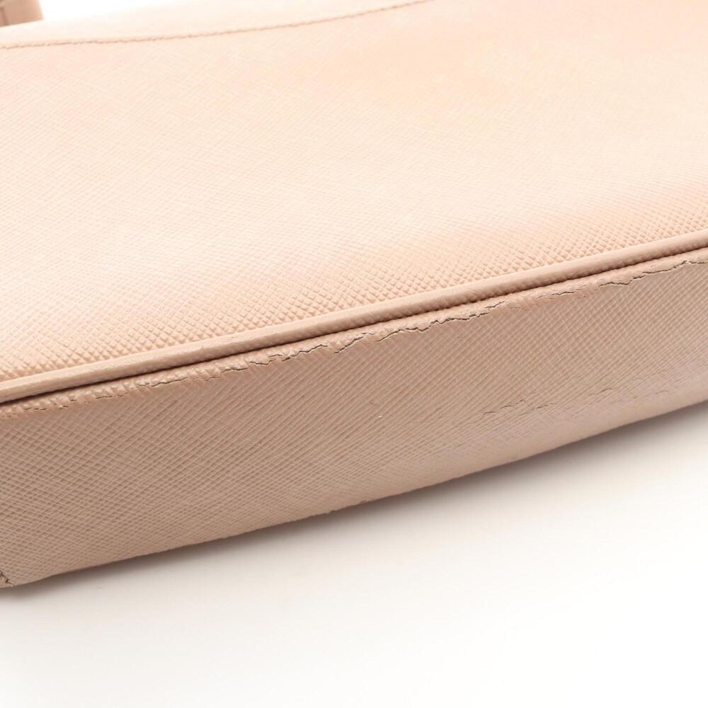PRADA Pink Leather Saffiano Shoulder Bag - Picture 7 of 10